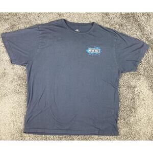 O’Neill Floral Logo Graphic T-Shirt Blue Men’s XXL Surf Skate Tee